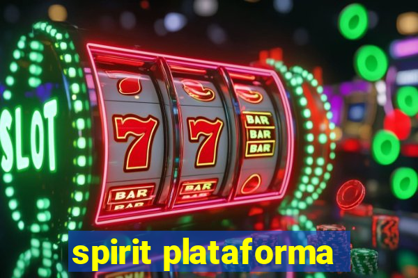 spirit plataforma